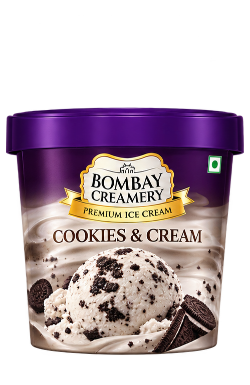 Bombay Creamery Cookies & Cream family tub